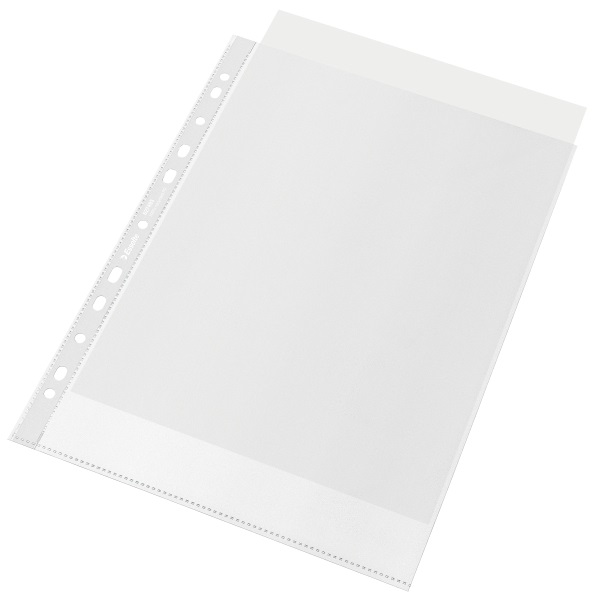 Esselte Recycled A4 narancsos 100db lefűzhető genotherm