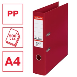 Esselte Standard A4 7,5cm bordó iratrendező