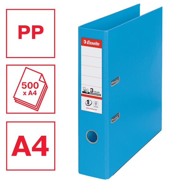 Esselte Standard A4 7,5cm tengerkék iratrendező