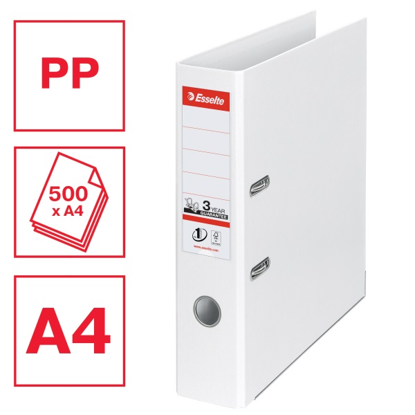 Esselte Standard Vivida A4 7,5cm fehér iratrendező