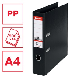 Esselte Standard Vivida A4 7,5cm fekete iratrendező