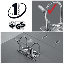 Esselte Standard Vivida A4 7,5cm piros iratrendező