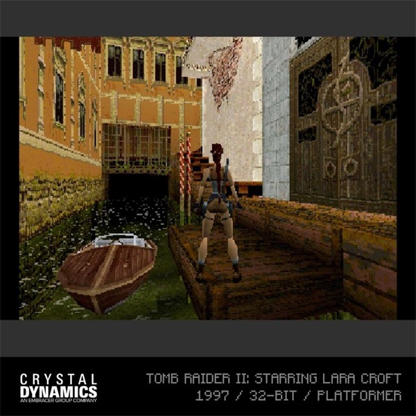 Evercade #40 Tomb Raider Collection 1 3in1 Retro Multi Game játékszoftver csomag