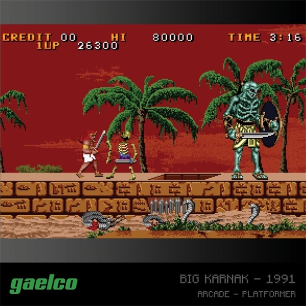 Evercade A6 Gaelco (Piko) Arcade 2 6in1 Retro Multi Game játékszoftver csomag