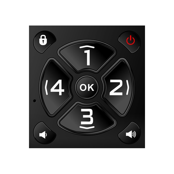 Evolveo EasyPhone ID (EP400) piros mobiltelefon