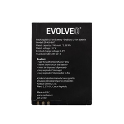 Evolveo EasyPhone ID (EP400) piros mobiltelefon