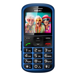 Evolveo EasyPhone XS EP570 2,2" kék mobiltelefon