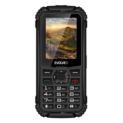 Evolveo Strongphone Q1 2,4" DualSIM fekete mobiltelefon