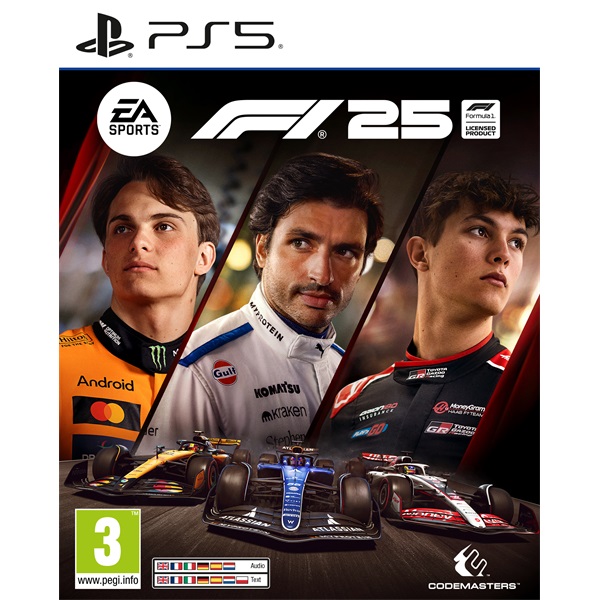 F1 25 PS5 játékszoftver