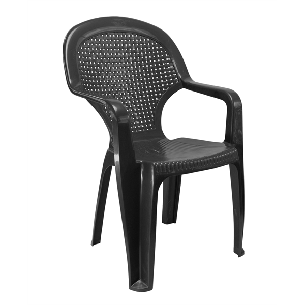 FLAIR Chicago 60501 magas támlás antracit kerti szék