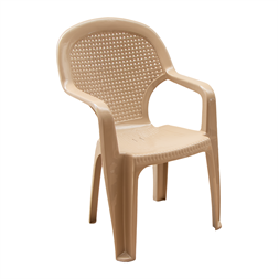 FLAIR Chicago 60509 magas támlás mokka kerti szék