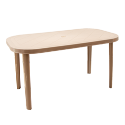 FLAIR Duna 70215 mokka kerti ovális asztal