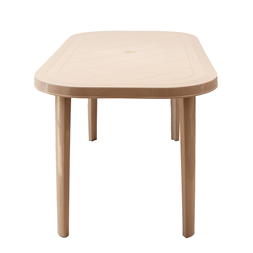 FLAIR Duna 70215 mokka kerti ovális asztal