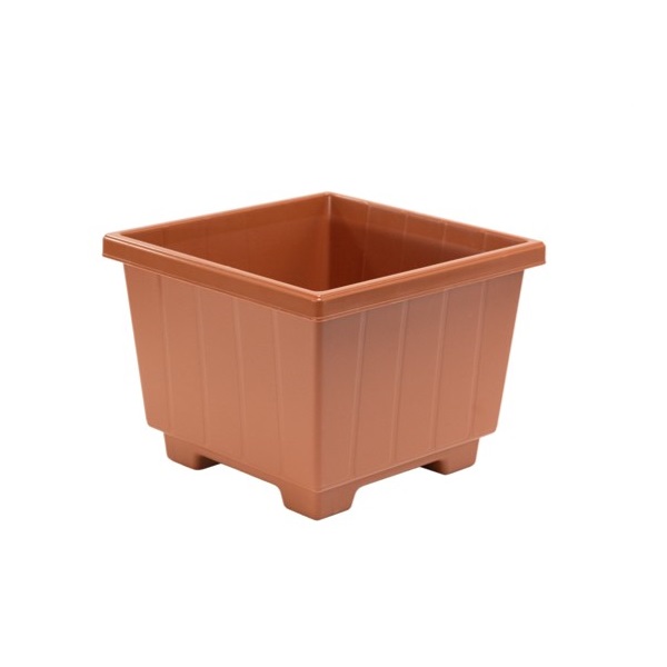 FLAIR Polka 70009 terra 40x40 cm virágláda