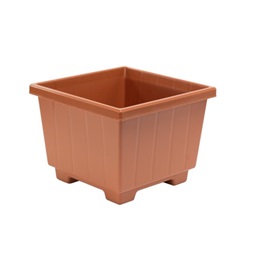 FLAIR Polka 70009 terra 40x40 cm virágláda