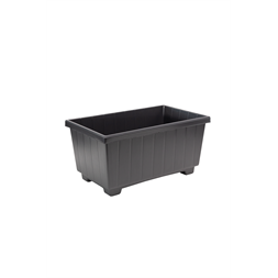 FLAIR Polka 70022 antracit 50x30 cm virágláda