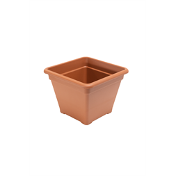 FLAIR Sydney 61307 terra 30x30 cm szögletes virágcserép