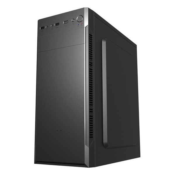 FSP CMT160 táp nélküli Mid Tower számítógépház fekete