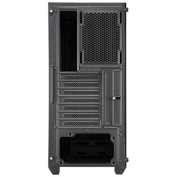 FSP CMT212G táp nélküli ablakos Mid Tower számítógépház fekete