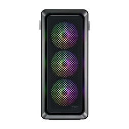 FSP Ultra CUT593P fekete ablakos ATX ház