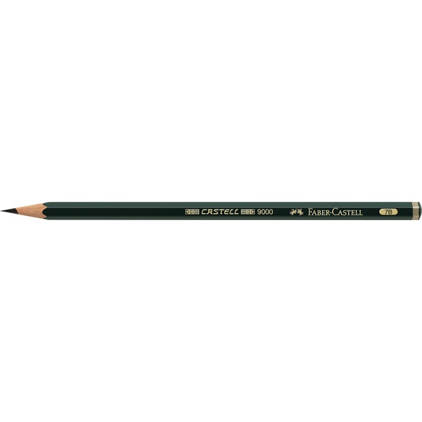 Faber-Castell 9000 hatszögletű 7B grafitceruza