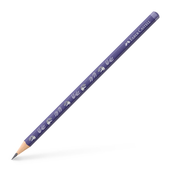 Faber-Castell Dinoszaurusz HB háromszögletű kék grafitceruza