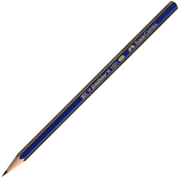 Faber-Castell Goldfaber 1221 hatszögletű 3H grafitceruza