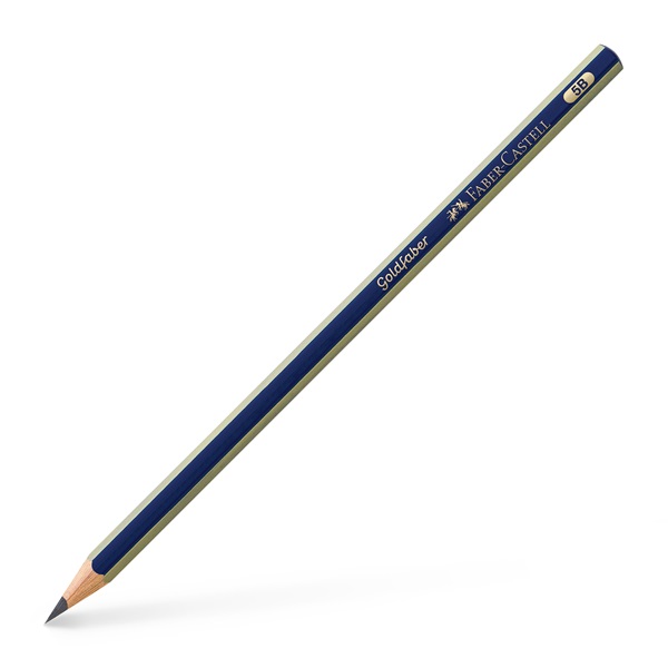 Faber-Castell Goldfaber 1221 hatszögletű 5B grafitceruza