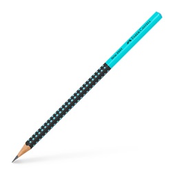 Faber-Castell Grip 2001 háromszögletű kéttónusú fekete/türkiz HB grafitceruza