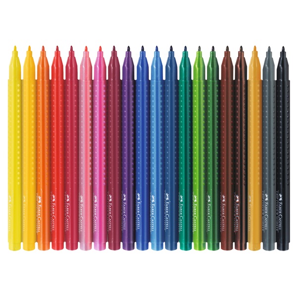 Faber-Castell Grip 20 db színes rostirón készlet