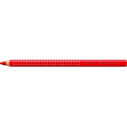 Faber-Castell Grip Jumbo háromszögletű eperpiros színes ceruza
