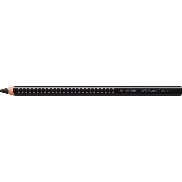 Faber-Castell Grip Jumbo háromszögletű fekete színes ceruza