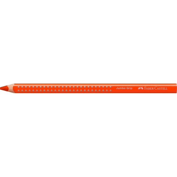 Faber-Castell Grip Jumbo háromszögletű narancssárga színes ceruza
