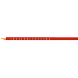 Faber-Castell Grip háromszögletű hajnalpiros színes ceruza