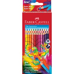 Faber-Castell Papagáj 24 db háromszögletű színesceruza készlet