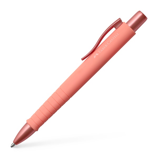 Faber-Castell Poly Ball Urban XB-kék írásszín korallpiros golyóstoll