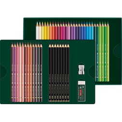 Faber-Castell Polychromos & Pitt Graphite Matt 50 db-os művészceruza készlet