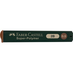 Faber-Castell Super-Polymer 0,5 mm 2B 12 db nyomósirón betét