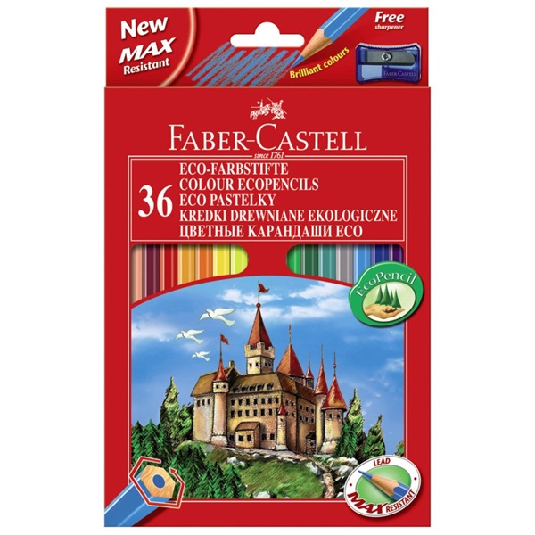 Faber-Castell 120136 36db-os vegyes színű színesceruza készlet