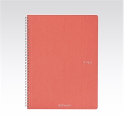 Fabriano Ecoqua A4 70lapos korall vonalas spirálfüzet