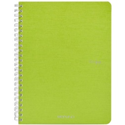 Fabriano Ecoqua A5 70lapos világoszöld kockás spirálfüzet