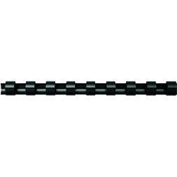 Fellowes 51mm 50db-os 411-450lapos fekete műanyag spirál