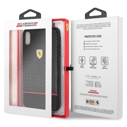 Ferrari On-Ttrack Racing iPhone XS MAX karbon karbon/gumi tok