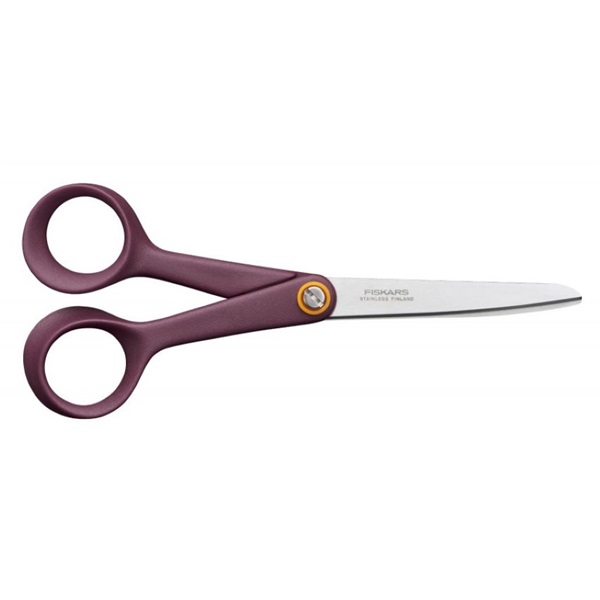 Fiskars 1027493 17 cm mélybordó általános olló