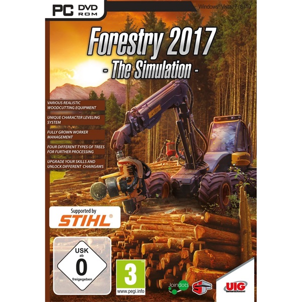 Forestry 2017 The Simulator PC játékszoftver (Újszerű)