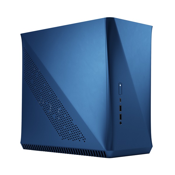 Fractal Design Era ITX Kék ablakos (Táp nélküli) mini-ITX ház