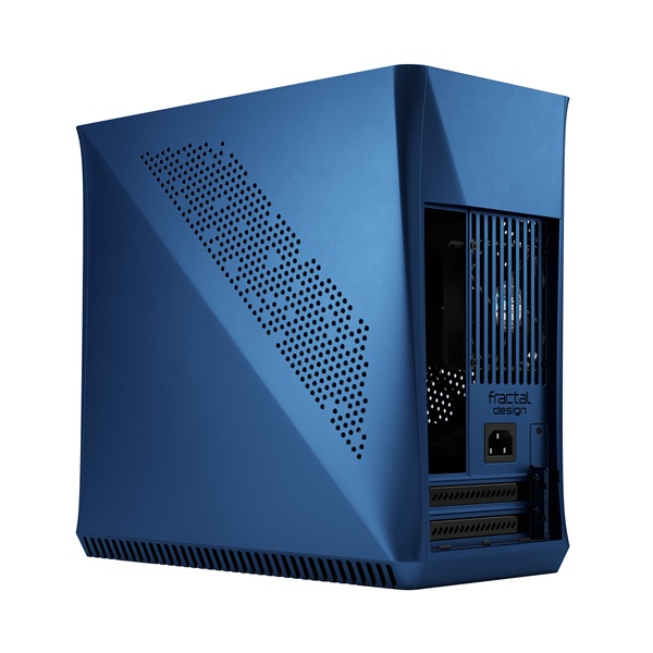 Fractal Design Era ITX Kék ablakos (Táp nélküli) mini-ITX ház