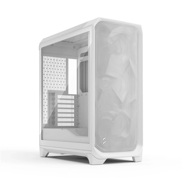Fractal Design Meshify 3 fehér (táp nélküli) ablakos ATX ház