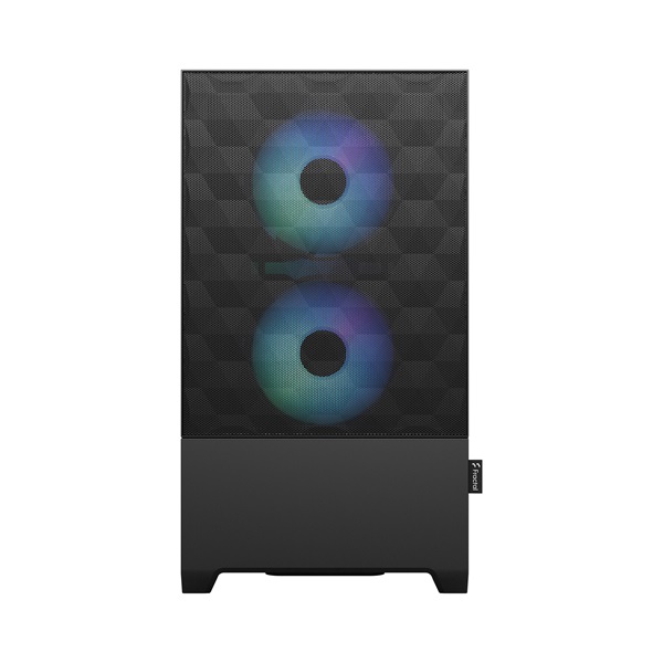 Fractal Design Pop Mini Air RGB Fekete világos ablakos (Táp nélküli) mATX ház