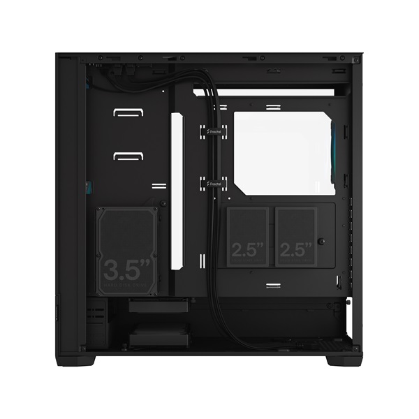 Fractal Design Pop XL Air RGB Fekete világos ablakos (Táp nélküli) E-ATX ház